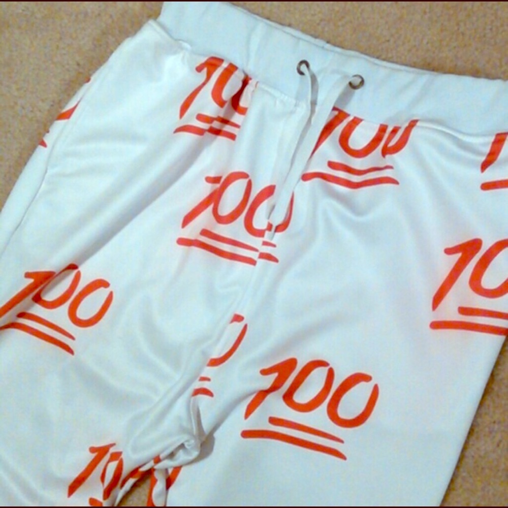 100 Emoji Joggers